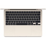 Apple MacBook Air 34,5 cm (13,6") 2024, Notebook champagner, Polarstren, M3, 10-Core GPU, macOS, Deutsch, 34.5 cm (13.6 Zoll), 512 GB SSD