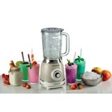 Ariete Standmixer Vintage creme, Glasbecher    beige, 1.000 Watt, 1,5 Liter