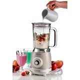 Ariete Standmixer Vintage creme, Glasbecher    beige, 1.000 Watt, 1,5 Liter