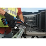 Bosch Akku-Metallkreissäge GKM 18V-50 Professional solo, Handkreissäge blau/schwarz, ohne Akku und Ladegerät