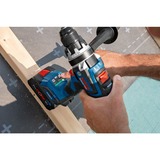 Bosch Akku-Schlagbohrschrauber BITURBO GSB 18V-150 C Professional solo, 18Volt blau/schwarz, ohne Akku und Ladegerät, L-BOXX