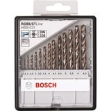 Bosch HSS-Co Robust Line Metallbohrer-Satz, 13-teilig 