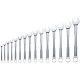 Bosch Heimwerken & Garten Ring-/Maulschlüssel Set, 15St, Schraubenschlüssel Mit Organizer
