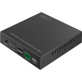 Digitus HDMI Fiber KVM IP Receiver, KVM-Switch schwarz, 4K/60Hz