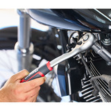 EINHELL E-Case Werkzeugkoffer KFZ, 121-teilig, Werkzeug-Set schwarz/rot, mit Werkzeug-Sortiment für Hobbyschrauber