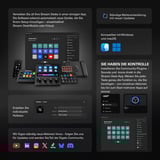 Elgato Stream Deck XL, Keypad schwarz