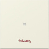 Gira Wippe Kontrollfenster und Heizung Ein Aus weiß, Retail