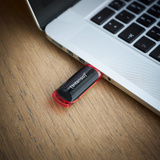 Intenso Business Line 16 GB USB 2.0, USB-Stick schwarz/rot, 3511470