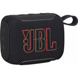 JBL GO 5, Lautsprecher schwarz, Bluetooth, Ambient-Randbeleuchtung, IP68