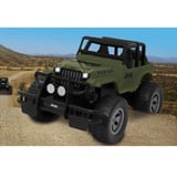Jamara Deluxe Car Series - Jeep Wrangler Rubicon, RC olivgrün, Maßstab 1:14, 2,4 GHz