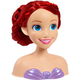 Just Play Disney Princess - Ariel Styling Head, Schmink- und Frisierkopf 