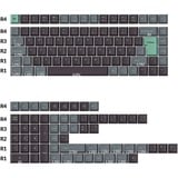 Keychron Cherry-Profile Dye-Sub PBT Full Keycap-Set - Hacker Mint, Tastenkappe violett/mint, 137 Stück, DE-Layout (ISO)