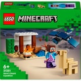 LEGO 21251 Minecraft Steves Wüstenexpedition, Konstruktionsspielzeug 