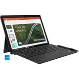 Lenovo ThinkPad X12 Detachable (20UW005AGE), Tablet-PC schwarz, Windows 10 Pro