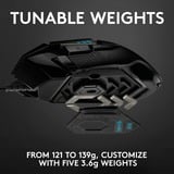 Logitech Gaming G502 HERO, Gaming-Maus schwarz