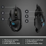 Logitech Gaming G502 HERO, Gaming-Maus schwarz