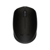 Logitech M171 Wireless, Maus schwarz/grau, 3 Tasten, für Links- und Rechtshänder, kompatibel mit PC/Mac