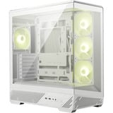MSI MAG PANO 130R PZ , Tower-Gehäuse weiß, Panoramaglas