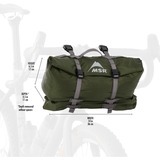 MSR Kuppelzelt Hubba Hubba Bikepack 1 olivgrün/rot, Modell 2024