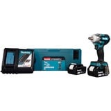 Makita Akku-Schlagschrauber DTW300RTJ, 18Volt blau/schwarz, 2x Li-Ion-Akku 5Ah, im MAKPAC Gr.2