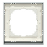 Merten Decor-Rahmen einfach mit Montagerichtung horizontal und vertikal, Kunststoff, matt, IP20 wenge, Retail