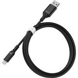 Otterbox USB 2.0 Adapterkabel, USB-A Stecker > Lightning Stecker schwarz, 1 Meter