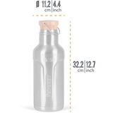 Petromax Isolierflasche 1,5 Liter, Thermosflasche edelstahl