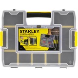 Stanley Organizer SortMaster Junior, Werkzeugkiste schwarz/gelb, 14 Fächer