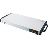 Steba Wärmespeicherplatte WP 110, Warmhalteplatte edelstahl/schwarz