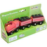 VEDES Lokomotive mit Anhänger, 3-teilig, Modelleisenbahn holz