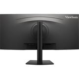 ViewSonic VA3420C, LED-Monitor 86.6 cm (34.1 Zoll), schwarz, UWQHD, IPS, HDMI, DP, USB-C, USB-Hub, 120Hz Panel