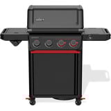Weber Gasgrill Spirit EP-435R GBS, Stealth-Edition schwarz/rot, 13,78 kW, mit Sear Zone, Seitenbrenner und Drehspieß, Modell 2025