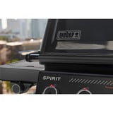 Weber Gasgrill Spirit EP-435R GBS, Stealth-Edition schwarz/rot, 13,78 kW, mit Sear Zone, Seitenbrenner und Drehspieß, Modell 2025