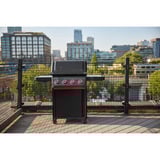 Weber Gasgrill Spirit EP-435R GBS, Stealth-Edition schwarz/rot, 13,78 kW, mit Sear Zone, Seitenbrenner und Drehspieß, Modell 2025
