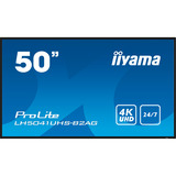 iiyama LH5041UHS-B2AG, Public Display schwarz (glänzend), UltraHD/4K, VA, HDMI, VGA