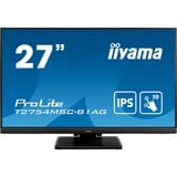 iiyama ProLite T2754MSC-B1AG, LED-Monitor 68.6 cm (27 Zoll), schwarz, FullHD, 60 Hz, HDMI, IPS