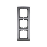0 Rahmen drei fach 1723-80 chrom, Retail