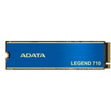 ADATA LEGEND 710 256 GB, SSD blau/gold, PCIe 3.0 x4, NVMe 1.4, M.2 2280