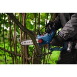 Bosch Professional Akku-Astsäge GKE 18V-20 Prodessional solo, 18Volt, Kettensäge blau, ohne Akku und Ladegerät