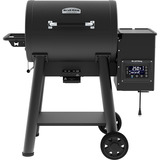 Broil King Crown Pellet Smoker 400 - BUNDLE schwarz, iQue Smart Steuerung, inkl. Schutzhülle