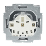 Busch-Jaeger Schutzkontakt Steckdose mit Aufdruck EDV 20 EUCKS DV 866 edelstahl, Retail