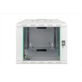 Digitus 483-mm-Wandschrank, 9 HE, IT-Schrank hellgrau, 9 Höheneinheiten