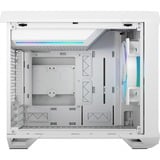 Fractal Design Torrent Nano RGB White TG Light Tint, Tower-Gehäuse weiß, Tempered Glass