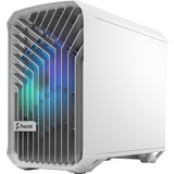 Fractal Design Torrent Nano RGB White TG Light Tint, Tower-Gehäuse weiß, Tempered Glass