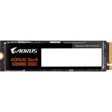 GIGABYTE AORUS Gen4 5000E SSD 500GB schwarz, PCIe 4.0 x4, NVMe 1.4, M.2 2280