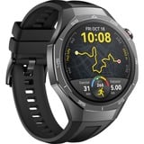 Huawei Watch GT5 PRO 46mm (Vili-B29F), Smartwatch grau, Gehäuse aus Titan und Keramik, schwarzes Fluorelastomerarmband