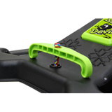 Jamara Snow Play - Bob Black Devil 84 cm mit Lenkrad und Bremse, Schlitten schwarz
