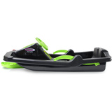 Jamara Snow Play - Bob Black Devil 84 cm mit Lenkrad und Bremse, Schlitten schwarz