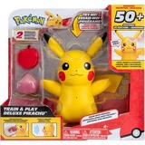 Jazwares Pokémon - Train & Play Deluxe Pikachu, Spielfigur 15 cm