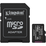 Kingston Canvas Select Plus 256 GB MicroSDXC, Speicherkarte schwarz, UHS-I U1, Class 10, V10